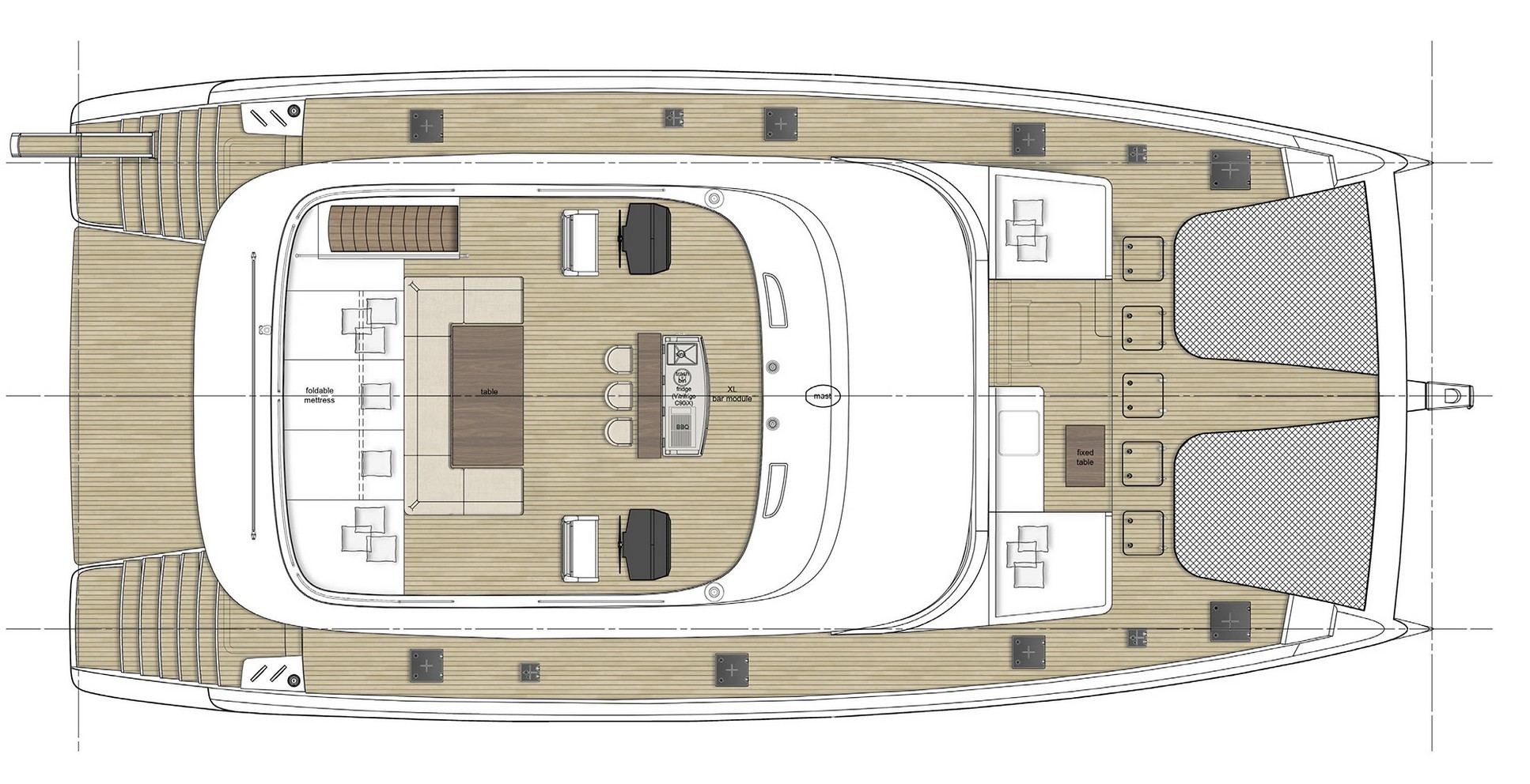 Used Sail Catamaran for Sale 2019 Sunreef 80 Additional Information